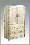 Log Furniture - Armoire - Varnished