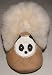 Tibet PLATEAU soft sole infant leather baby shoes BOOTIES with FLEECE panda
