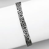 IMAGE OF Sterling Silver Celtic Weave Bracelet
