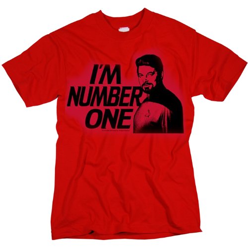 Star Trek - TNG Im Number One Mens T-Shirt