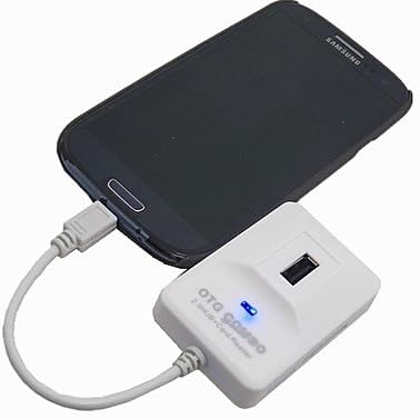Rayshop - Micro USB OTG Port 2.0 HUB Combo Card Reader for Samsung S2 S3 and Tablet ( Color : Black )