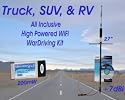 Truck, RV, & SUV High Power 200mw WiFi & WarDriving Kit