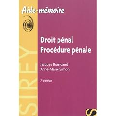 Droit p�nal - Proc�dure p�nale