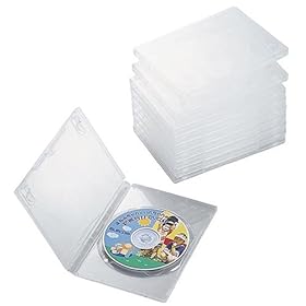 【クリックで詳細表示】ELECOM CCD-DVD03CR DVDトールケース