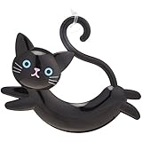 ねこのタオルハンガー クロ