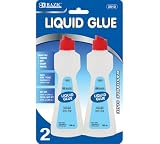 Bazic Stationery Glue, 100cc, Clear, 2 per Pack (Case of 24) (2012-24)