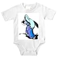 Onesie with bluebird, turaco, bird, animal
