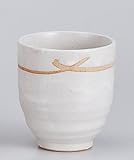 粉引ライン湯呑　【長湯呑】