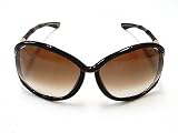 Tom Ford Claudia TF75 692 Chocolate Brown/Gradient brown Lens Sunglasses