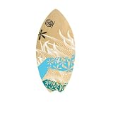 Morey Skimboard 39 in., Wood w/Resin Top/Bottom,Asstd Graphi