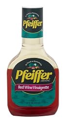 Pfeiffer Dressing, Red Wine Vinaigrette, 16-Ounce Bottles (Pack of 6)