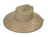 Rush Straw Lifeguard Palm Hat by Dorfman Pacific