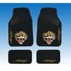 ED HARDY 74926 Autoteppichsatz 4-tlg. "Tiger"