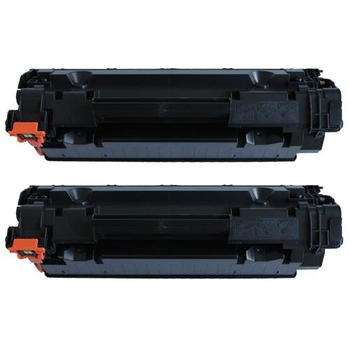 2 x Compatible HP CE278A Black Toner Cartridges for use with HP LaserJet Pro P1606dn Printer
