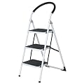3 Tread Step Non Slip Folding Stepping Step Ladder HT747