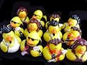 One Dozen (12) ROCK STAR Band Rubber Duckie Ducky Duck Party Favors