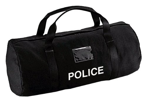 Uncle Mike's Compact Police Clear Id Holder Duffel Bag (12-Inch, Black)