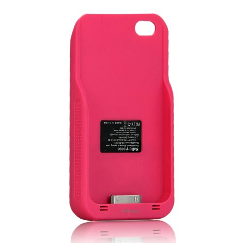 i-Blason TurboSolar Series Hybrid Solar Charging Holster Charger Cover Case Power Pack 2400 mAhl for AT&T Sprint Verizon iPhone 4 4S 16GB 32GB GSM CDMA with Bonus Aluminum Bullet Car Charger and Screen Protector Value Combo in i-Blason (TM) Retail Package (Multi-Color) (Purple)