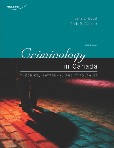 Criminology in Canada