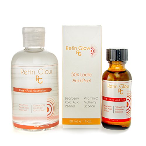 50% Lactic Acid Chemical Gel Peel with FREE 4 oz After Peel Neutralizer! Hydrates Skin, Diminishes Wrinkles, Treats Acne, Shrinks Pores, Refines Skin Texture, Fade Discoloration, Smooths Skin, Restores Sun Damaged Skin, Get Flawless Airbrushed Skin -