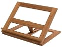 Natural Living Bamboo Recipe Book Holder