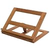 Natural Living Bamboo Recipe Book Holder