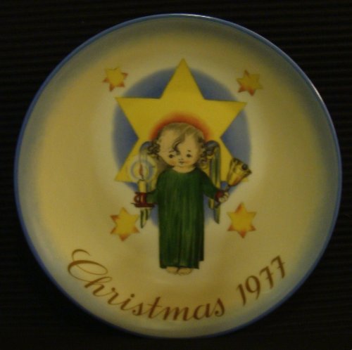 Schmid Berta Hummel 1977 Christmas Plate "Herald Angel" Schmid Berta Hummel 1977 Christmas Plate "Herald Angel"