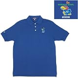 Kansas Jayhawks NCAA 2008 Orange Bowl Classic Pique Polo Shirt (Dark Royal)