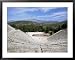Ancient Greek Theatre, Epidaurus, Unesco World Heritage Site, Peloponnese, Greece, Europe Places Framed Art Poster Print by Oliviero Olivieri, 39x31