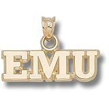 Eastern Michigan University EMU 1/4 Pendant (14kt)