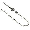 Sterling Silver Italian 1 MM Box Chain Sizes 7 ", 14",16", 18", 20", 22",24", 30"
