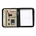 Toppers Broadway Zippered Padfolio - Khaki / Black