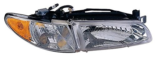 Pontiac Grand Prix 97-03 Head Light Lamp With Bulb Rh 16526112 16525024 16530418