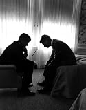 John F. Kennedy Conferring with Brother Robert F. Kennedy, Los A Art Print Poster By Hank Walker, 8  x 10 