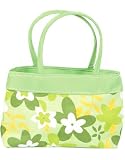 Green Flower Power Hippie Girl Accessory Handbag Purse