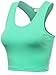 FPT Womens Basic Sleeveless Racerback Crop Tank Top