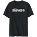 T-Shirt Mens Black 