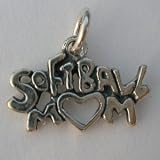 Softball Mom Charm