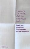Glauben Sie nicht, da&szlig; ich vergessen habe - Thomas Sandk&uuml;hler, Jens Hohensee