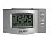 Kitchen & Housewares : Sharp SPC309C LCD Backlight Alarm Clock (Silver)