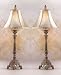 1 Pair 2 Antique Baroque style Table Lamp Lights Lighting Image
