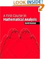 A First Course in Mathematical Analysis