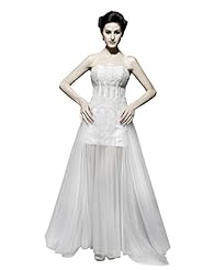 A-line Strapless Sheath Sequined Lace-Up Beaded Applique Tulle Sweetheart Mini Dress 