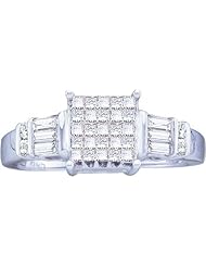 0.50CTW DIAMOND LADIES RING