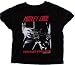 Toddler Kids MOTLEY CRUE TOO FAST FOR LOVE Rock N Roll T Shirt in Black