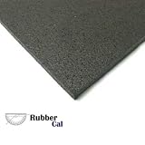 3/8 inch Elephant Bark Rubber Floor Mats - 4 feet wide rolls - Black color floor mat