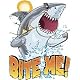 Cheap Shark~bite Me Womens Scoop Neck T-Shirt Now Is The Time Cheap Shark~bite Me Womens Scoop Neck T-Shirt Now Is The Time