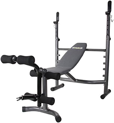 Body Champ Body Champ BCB3580 Olympic Weight Bench with Leg Developer