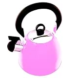Baby Pink Stainless Steel Whistling Kettle