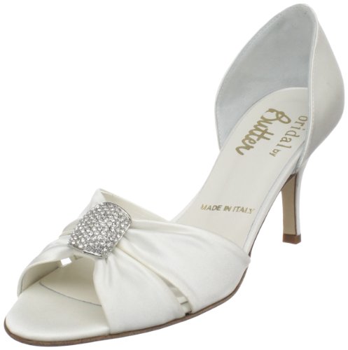 Bridal by Butter Women's Chipper-B Peep-Toe Pump